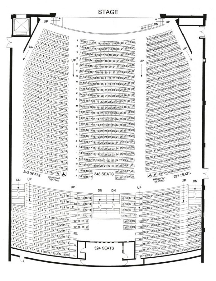 Queen Elizabeth Theatre Seating Chart Toronto